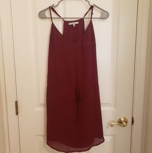 Maroon dress